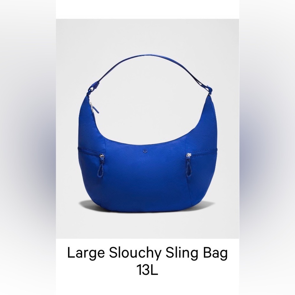Lululemon Large Slouchy Sling Bag 13L- Riverside color (not available anymore)